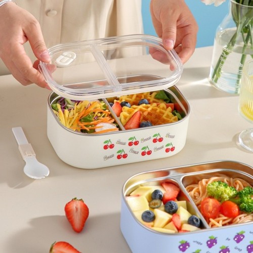 Porta pranzo acciaio inox - acciaio,