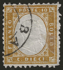 1862 Regno d'Italia - 10 c