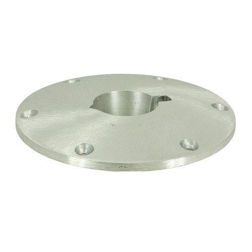 Base rotonda alluminio - in,