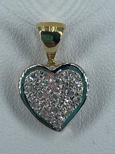 Ciondolo cuore oro - in, e