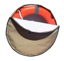 CUSTODIA COPRI SALVAGENTE  ANULARE IMPERMEABILE BIANCA BEIGE GRIGIA E BLU