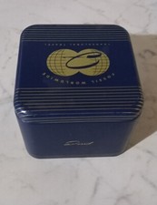 SCATOLA  IN LATTA ORIGINALE COMPLETO DI ISTRUZIONE PER OROLOGIO FOSSIL