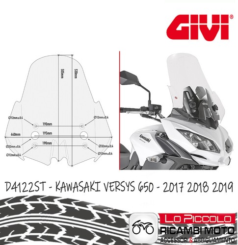 Givi parabrezza paravento - givi,