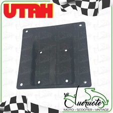 Porta targa nero - nero, plastica
