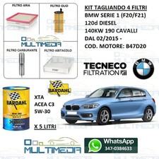 KIT TAGLIANDO 4 FILTRI E OLIO