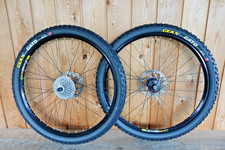 Ruote Mavic X717 Mtb 26" XT Deore Mozzi Freno a Disco + Rotori + Pneumatici + Cassetta