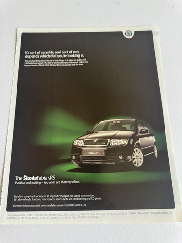 Original vintage 2005 skoda - original,