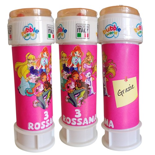 Bolle sapone winx club - bolle,