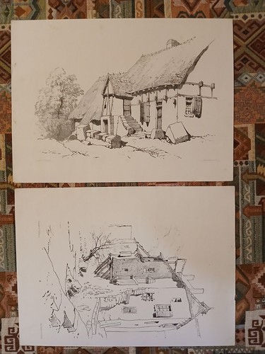 Eugène cicéri 2 litografie - 2,