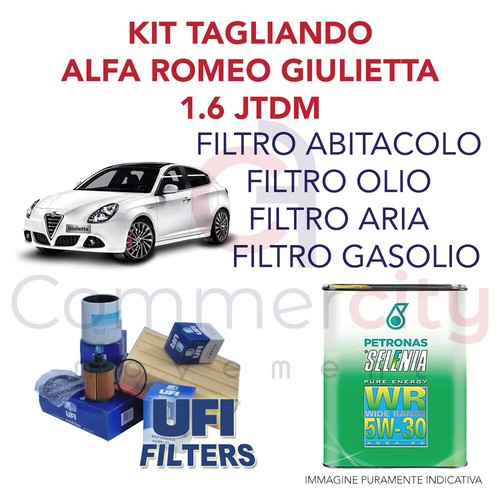 Kit tagliando filtri - filtri, ufi