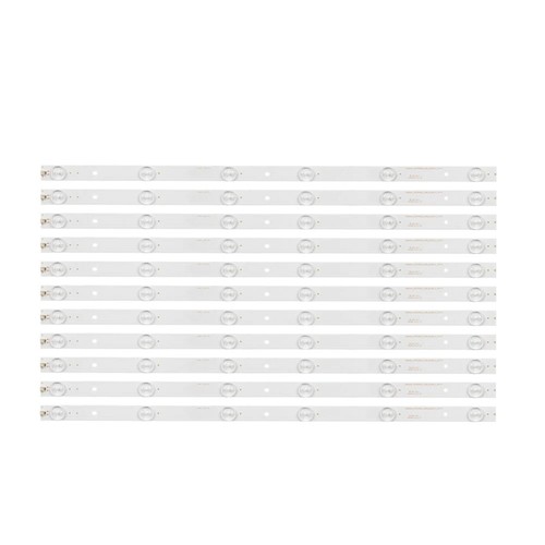 11pz set strisce led per - led, tv