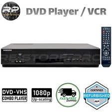 Samsung DVD-V9800 DVD VCR Lettore Combo VHS HDMI 1080p Up-Scaling 