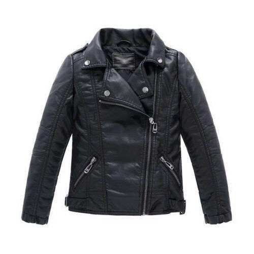 Giacca pelle ragazzo casual - pelle,