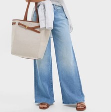 MADRE Denim The DITCHER Roller Zip Sneak Puoi Scavarlo Taglia 25 Gamba Larga