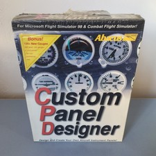 Custom Panel Designer For Microsoft Flight Simulator 98 PC ITA