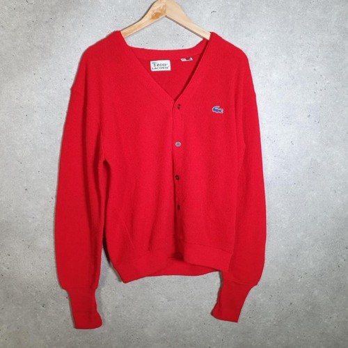 Cardigan vintage izod lacoste - vintage,
