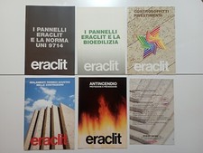Eraclit-Venier spa lotto di 6 brochure edilizia Portomarghera + cartella vintage