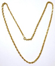 Catenina in ORO GIALLO 50cm