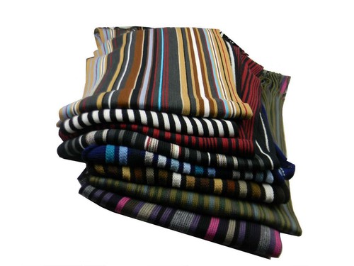 Sciarpa righe multicolor - a,