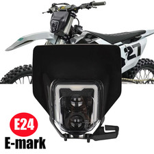 Faro proiettore led nero con