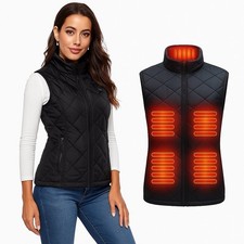 Gilet Riscaldato Donna USB 9