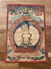 Antico Thangka buddista
