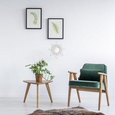  1pc decorativo specchio tessuto domestico per make-up specchio creativo muro