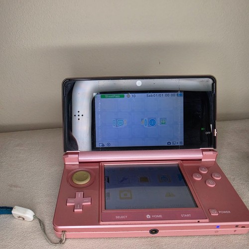 Nintendo 3ds rosa pink - nintendo, ottime