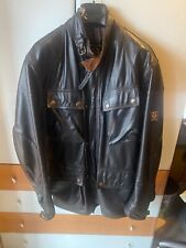 Giacca in pelle Belstaff nero