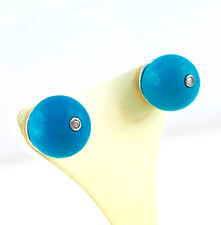 750 GOLD TURQUOISE/DIAMOND