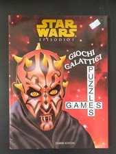 fumetto STAR WARS PUZZLES GAMES GIOCHI GALATTICI Fabbri