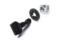 1 set clip copertura paraurti