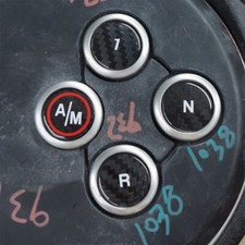 Cover pulsanti cambio MTA in VERO CARBONIO 500/595/695 Abarth