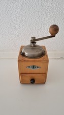 Vintage B. G. Macina Caffè Wood Coffee Grinder Nut Grinder Made in Italy 