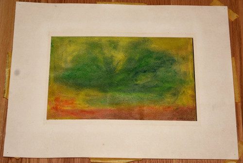 Quadro astratto vintage - , anni