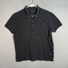 Polo nera uomo star raw - polo, g