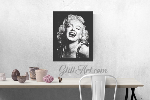 Kit arte cristallo marilyn - kit,