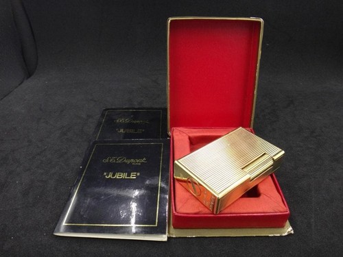 Dupont jubile gold lighter - gold,