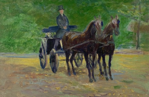 Dipinto olio impressionista