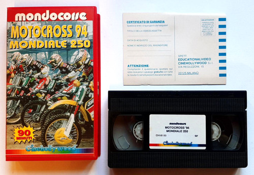 Vhs motocross mondiale 250 - motocross'94,