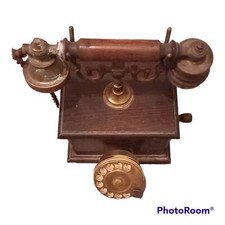 Telefono Antico in noce
