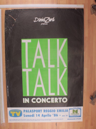 Poster talk concerto - talk,