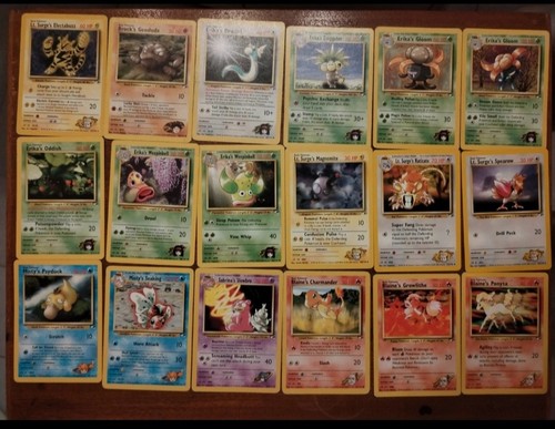 Lotto 132 carte - lotto, pokemon