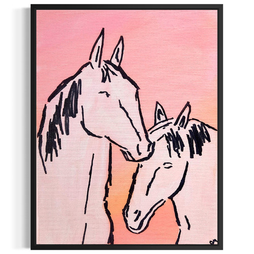 Quadro originale cavallo