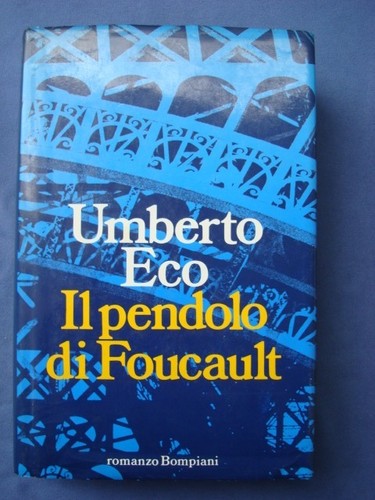 Umberto eco pendolo - eco-il, di