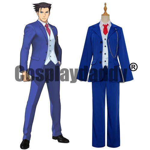 Costume cosplay abiti blu ace - cosplay,
