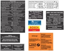 STICKERS DECALS RESTORATION