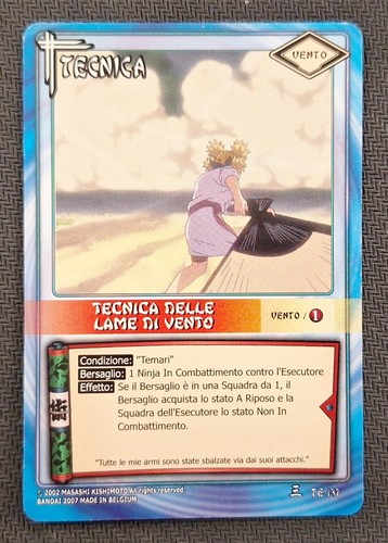 Naruto tcg tecnica delle - -,