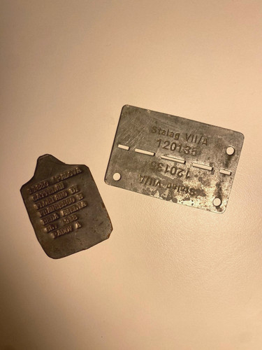 Rare wwii stalag viii tag - wwii, viii-a