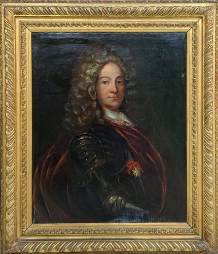 Ritratto cavaliere olio su - cavaliere,,